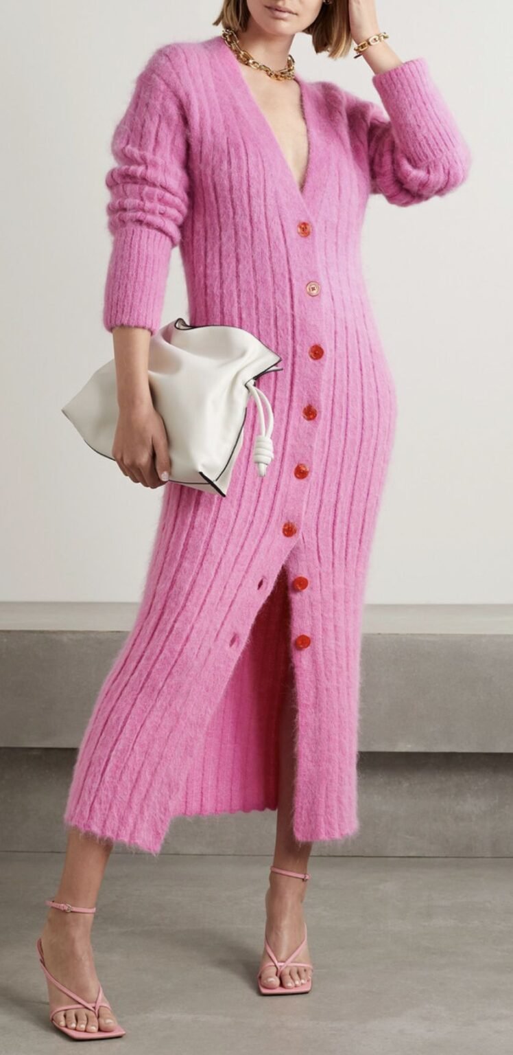 pink-knit-maxi-dresses
