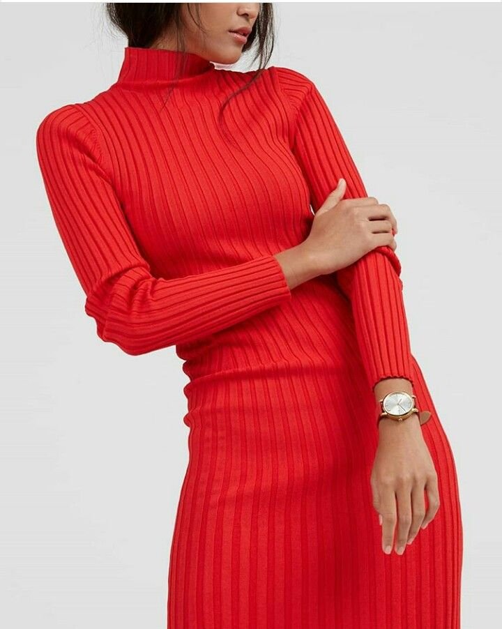red-knit-maxi-dresses