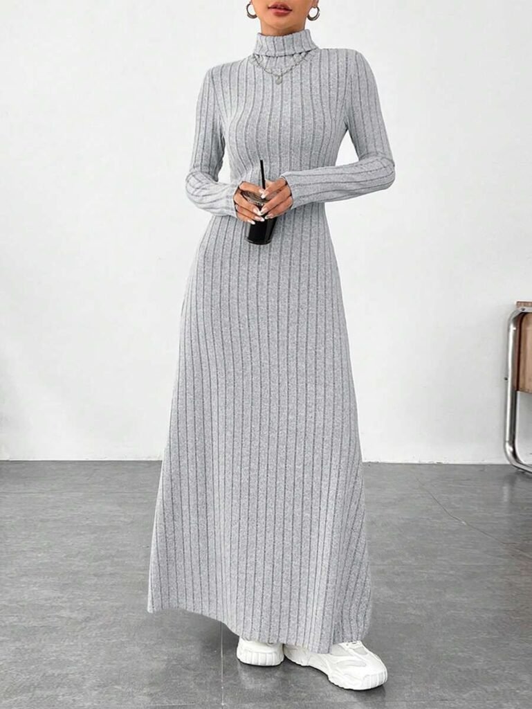 grey-knit-maxi-dresses