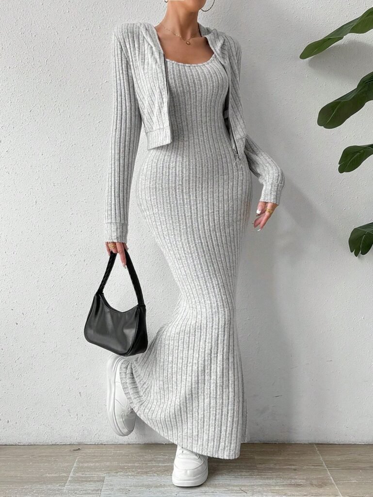 grey-knit-maxi-dresses