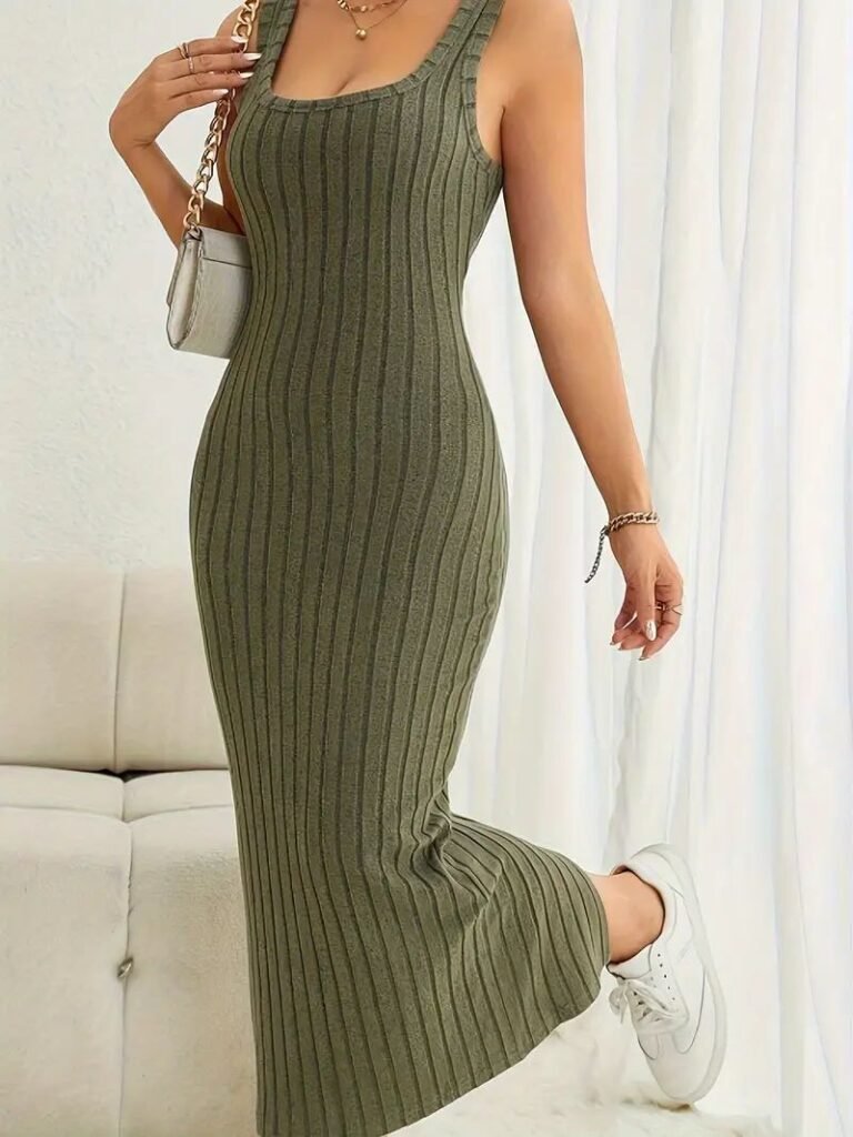 casual-knit-maxi-dresses-for-daily-wear
