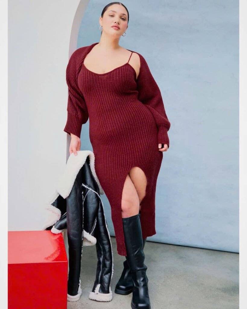  knit-maxi-dresses-for-apple-shaped-bodies