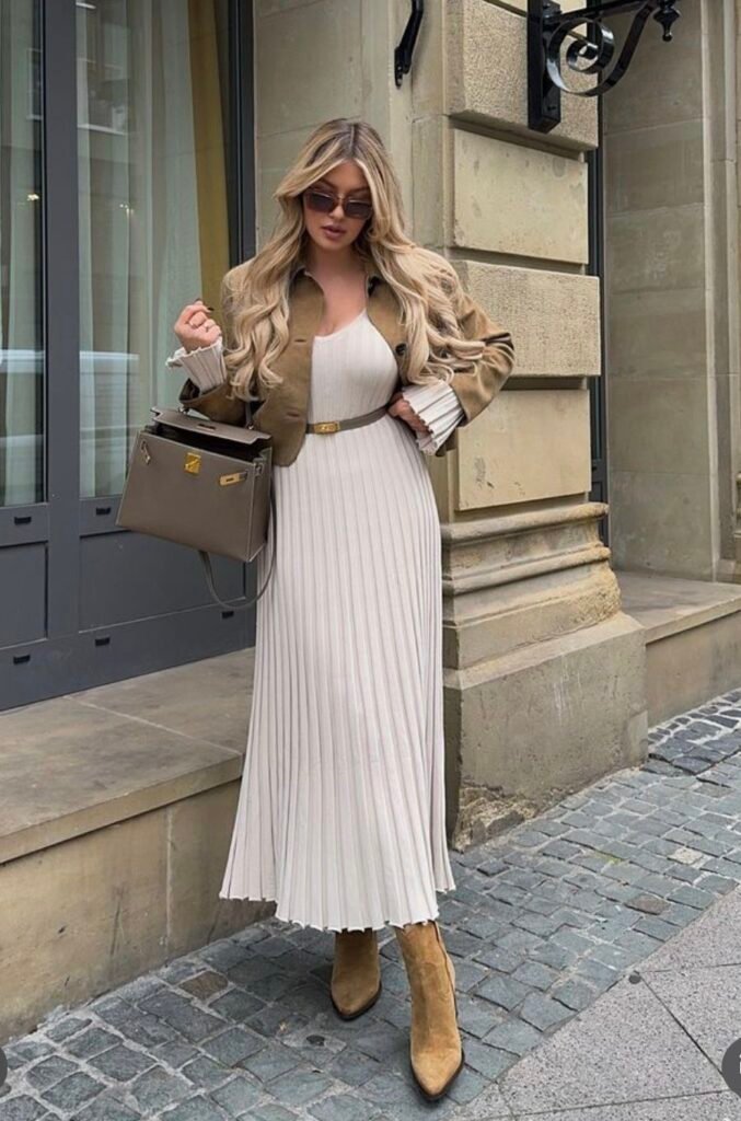 knit-maxi-dresses-for-office-rofessional-outfits